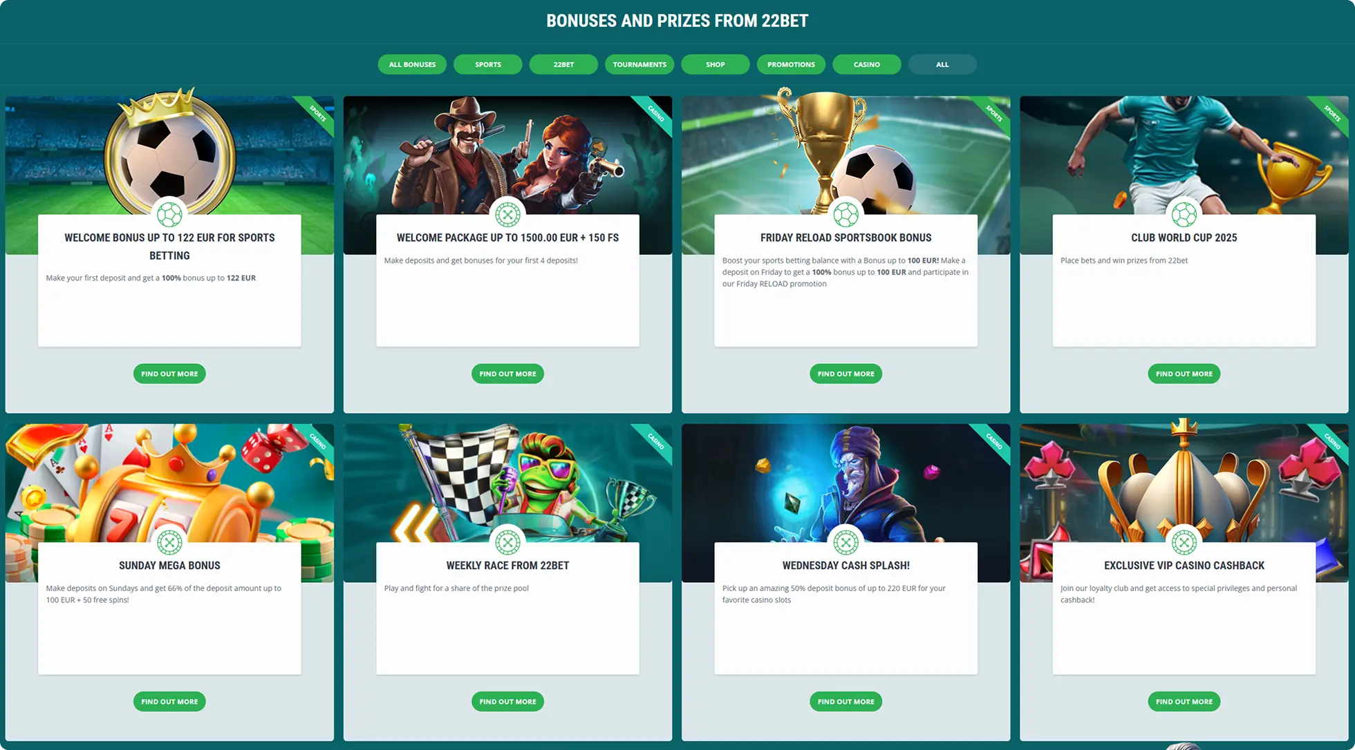 22Bet Online 22Bet Online